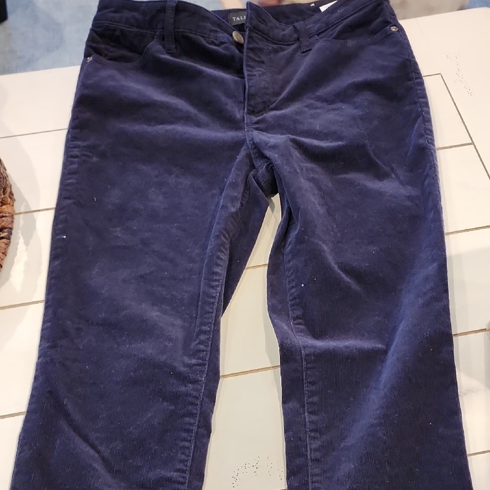 Never Worn Talbots Women's Navy Corduroy Pants